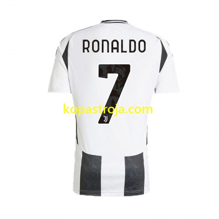 Billiga Fotbollströjor Juventus Cristiano Ronaldo 7 Hemma tröja 2024/25 Kortärmad